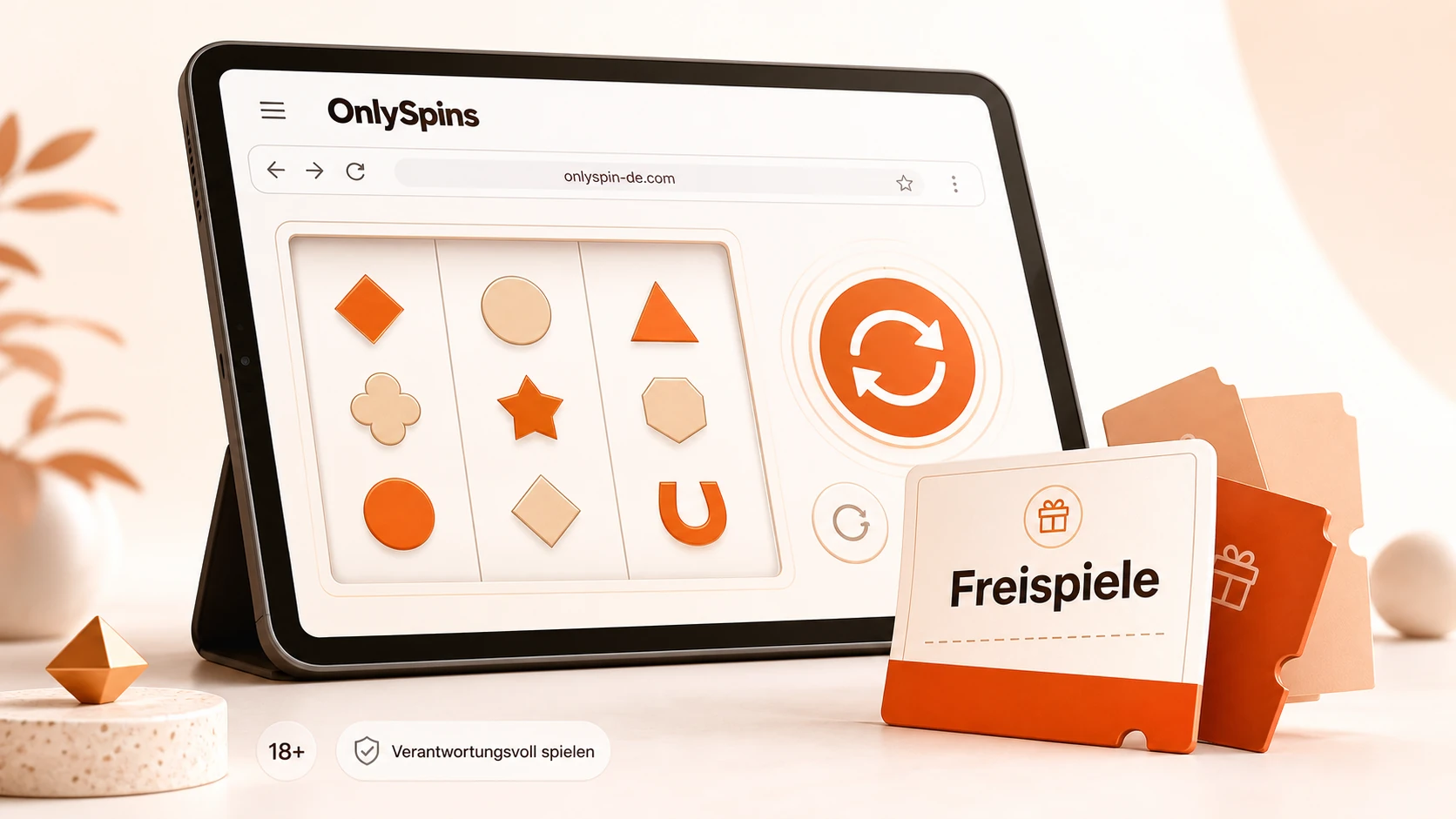 OnlySpins Freispiele für Spielautomaten
