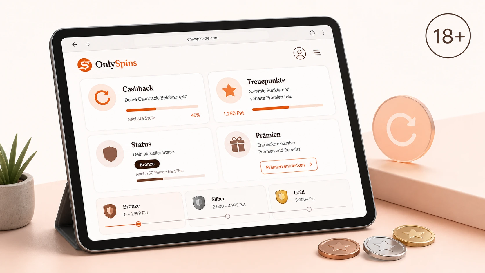 Cashback und Treueprogramm