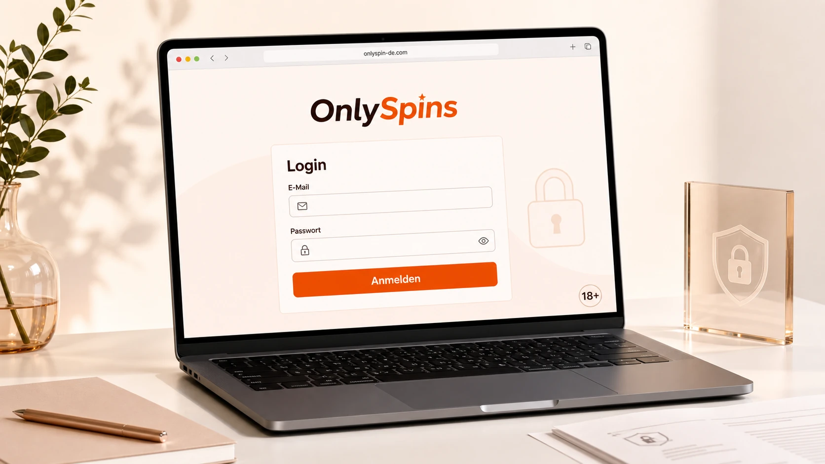 So funktioniert der OnlySpins Login