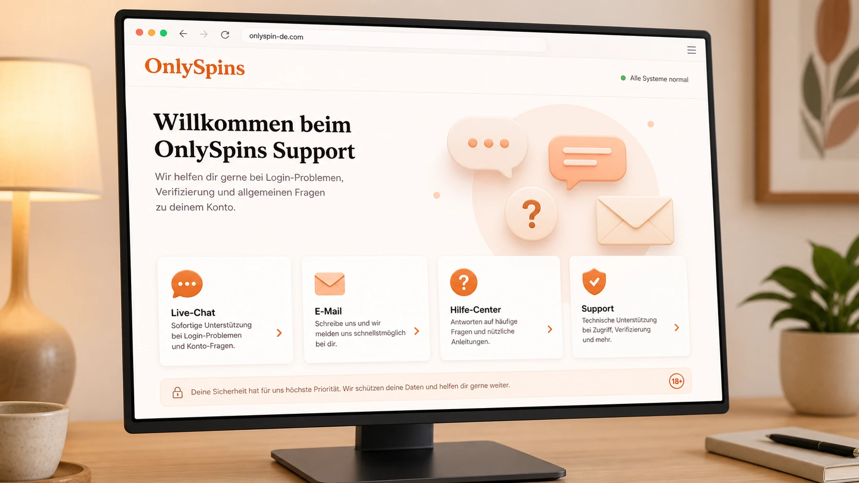 Kundenservice und Unterstützung