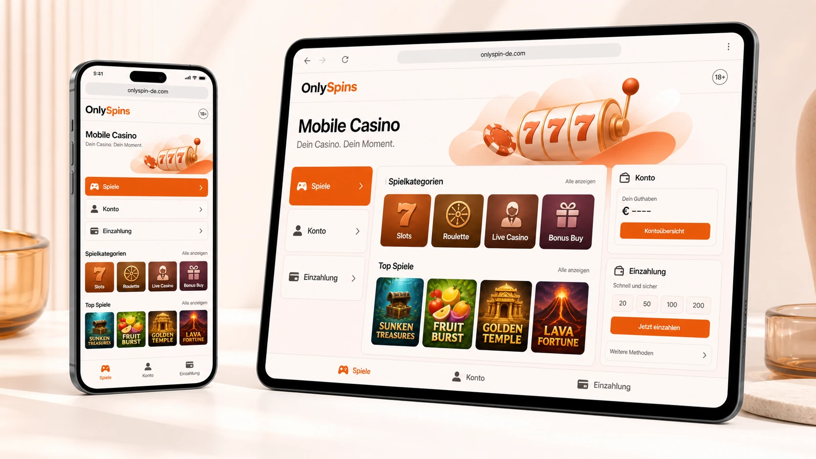 Mobile Casino und flexible Nutzung
